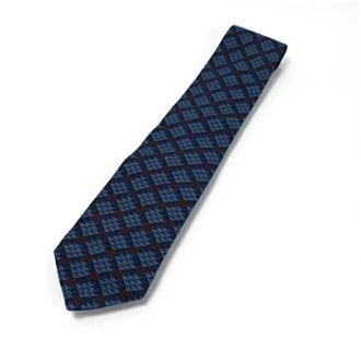 Gucci Pre-owned Cravat - Heren - Vintage Accessoires - Blauw - ONE Size - Rayon - Vintage