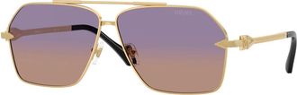 Versace Heren, Accessoires, Geel, Maat: 63 MM