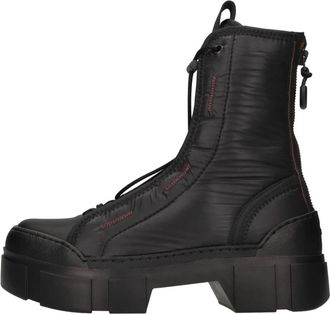 Vic Mati&eacute; Schoenen, Dames, Zwart, 40 EU, Leer, Lace-up Boots