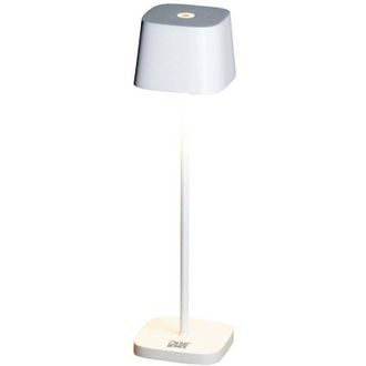Konstsmide 7829-250 Capri Lampada da tavolo a batteria a led 2.2 w Bianco caldo Bianco - Konstsmide
