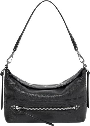 Jerome Dreyfuss Lucky Hobo Small - Dames - Schoudertassen - Zwart - ONE Size - Katoen - Tassen
