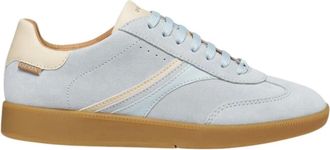 Geox Schoenen, Dames, Blauw, 39 EU, Leer, Meleda Sneakers