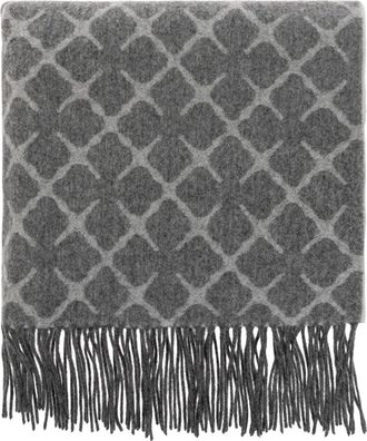 By Malene Birger Bufanda Ortega de Lana - Accessories - Mujer - Gris - ONE SIZE