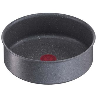 T-fal Sart&eacute;n De Aluminio Negra De 24 Cm - L3963502 - Tefal