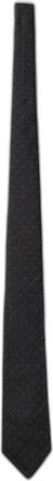 Emporio Armani Zijden das 7-5 - Heren - Accessoires - Blauw - Maat: ONE Size Zijde