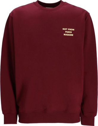 Drôle de Monsieur Le Sweatshirt Slogan