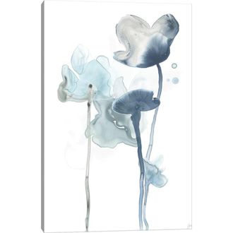iCanvas Midnight Blossoms III by June Erica Vess Canvas Wall Art in Multi at Nordstrom Rack, Size 8X12