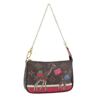 Louis Vuitton Pre-owned Mini Bags, female, Brown, Size: ONE SIZE Pre-owned Mini Pochette Accessoire
