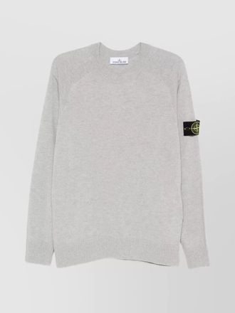 Stone Island virgin wool crew neck sweater