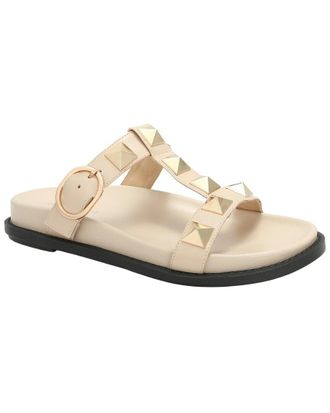 Tiffany & Fred Leather Slide Sandal