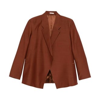 Bite Studios Polus Suit Jacket - Dames - Jassen - Bruin - Maat: S Zijde