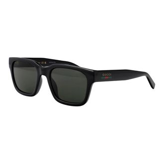 Gucci Gg 1857S Zonnebril - Heren - Zonnebrillen - Zwart - 55 MM - Accessoires