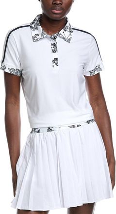 Johnny Was Bee Active Short Sleeve Polo Shirt