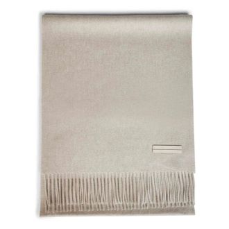 Ermenegildo Zegna Bufanda Oasi Cashmere - Accessories - Hombre - Beige - ONE SIZE