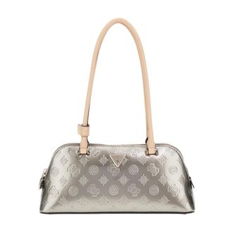 Guess Arnela Shoulder Satchel - female - Guess - Shoulder Bags - Gray - ONE SIZE - Bags