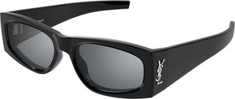 Saint Laurent SL M140 002 Womens Sunglasses Black Size 56 - Free RX Lenses - Free RX Lenses