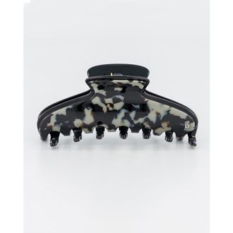 Alexandre de Paris Vincenne large acetate hair clip in Grey at Nordstrom, Size Medium