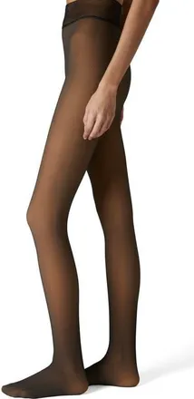 Stems Skin Illusion Fleeced Tights in Beige/black at Nordstrom, Size Large/x-Large
