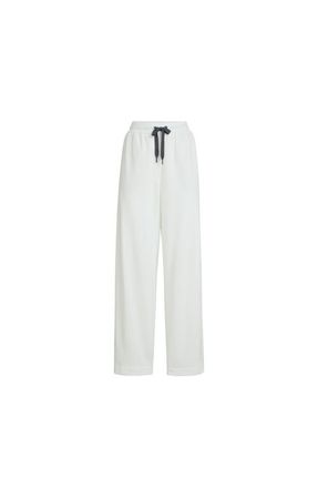 Brunello Cucinelli Pique Track trousers in White at Nordstrom, Size Xx-Small Eu