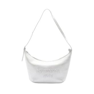 Balenciaga Pre-owned Shoulder Bags, female, Gray, Size: ONE SIZE Pre-owned Vintage Shoulder Bag
