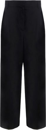 Ferragamo Silk And Linen Pants