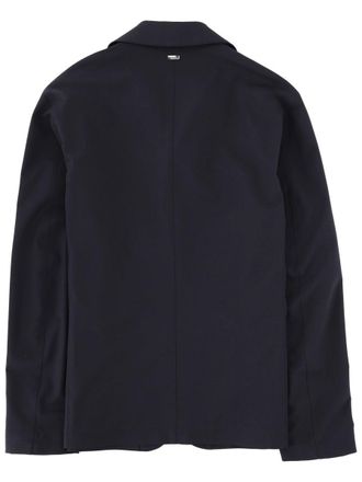 Herno Wool Blend Blazer - Blue