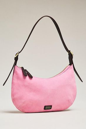 Frances Valentine Starr Hobo Suede Shoulder Bag