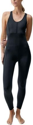 Born Living Yoga Sarika Seamless Sport Jumpsuit in Black at Nordstrom, Size Medium Eu