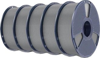 OEM Filamento 3d, Material Abs, Compatible Con Impresoras Fdm, Gris, 5 Kg