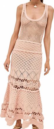 Alexis Aleala Maxi Dress In Blush