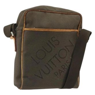 Louis Vuitton Pre-owned Vintage Damier Geant Shoulder Bag - Dames - Pre-owned - Bruin - Maat: ONE Size Leer