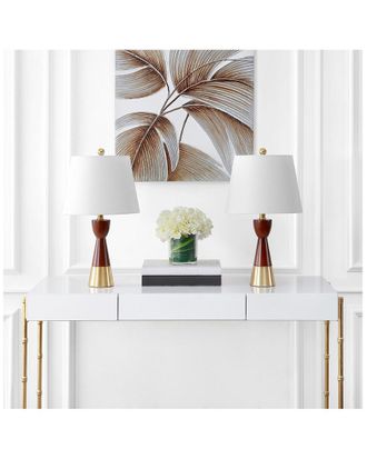 Safavieh Set Of 2 Renni Table Lamps