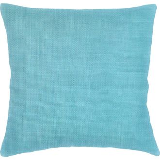 Anaya with Love So Soft Linen Euro Pillow with Down Insert in Caribbean at Nordstrom, Size 26X26