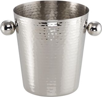 Solex Weink&uuml;hler, Hammerschlag-Optik, 25 cm, Edelstahl