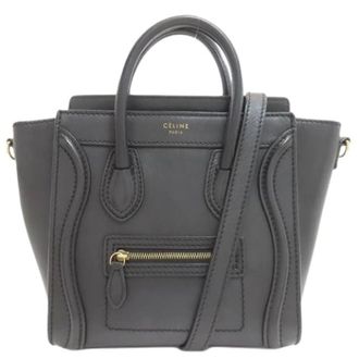 Celine Pre-owned Mini Bags, female, Black, Size: ONE SIZE Pre-owned Vintage Mini Bag