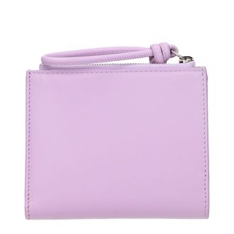 Jil Sander Leather Wallet - Pink