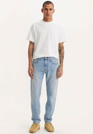 Levi's Tapered-fit-Jeans LEVIS 502 TAPER, Herren, Gr. 30, L&auml;nge 32, feelin free, Denim/Jeans, Obermaterial: 99% Baumwolle, 1% Elasthan, Basic, loose fit kn&ouml;c