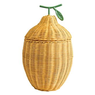 Novità Home Alhoa - lemon-shaped basket with lid