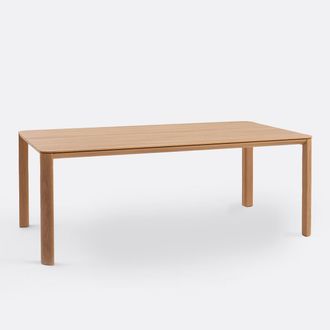 La Redoute Interieurs Aluminium tuintafel, teak decor, 6 tot 8 personen, Alumio