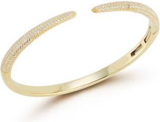 Chloe and Madison Pav&eacute; Bangle Bracelet in Gold at Nordstrom Rack