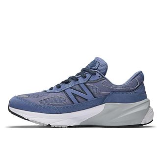 New Balance Unisex-Adult Made in USA 990 V6 Sneaker, Purple/Navy, 11.5 Wide Women/10 Men