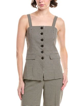 Anne Klein Houndstooth Vest