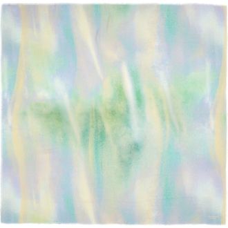 Lafayette 148 New York Aurora Silk Scarf in Aurora Green Multi at Nordstrom