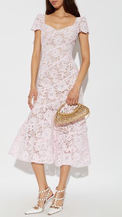 Self Portrait Lace Dress, Womens, Pink