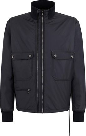 Dolce & Gabbana Black Regular Bomber Jacket