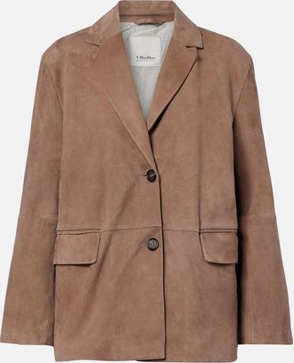 Max Mara Anfora suede jacket