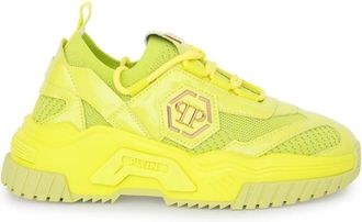 Philipp Plein Stijlvolle Sneakers - Dames - Sneakers - Geel - 36 EU - Schoenen