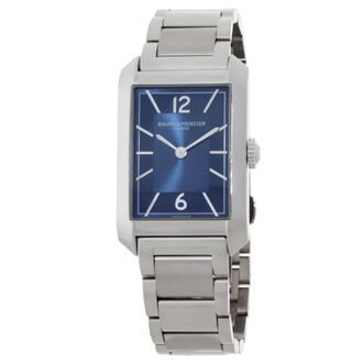 Baume & Mercier Hampton Quartz Blue Dial Mens Watch M0A10754