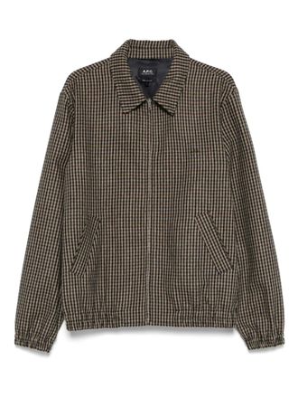 A.P.C. Gilbert shirt jacket - Brown