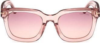 Tom Ford FT111572Z Acetate Frame Sunglasses - Pink